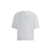 Haikure White Cotton T-Shirt